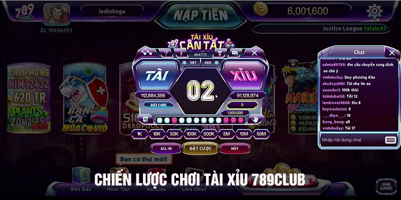 Chiến lược chơi tài xỉu 789club luôn thắng