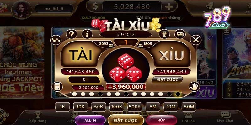 Mẹo chơi tài xỉu 789club không thể bỏ lỡ
