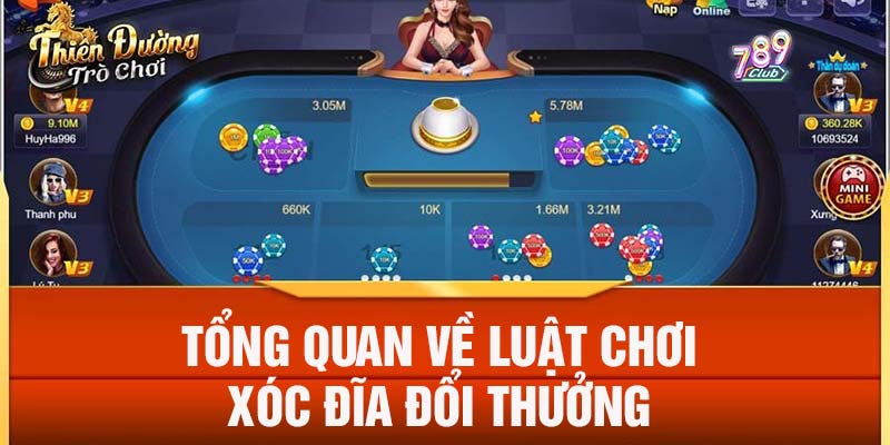 Tổng quan về luật chơi xóc đĩa đổi thưởng
